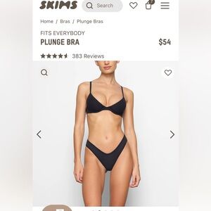 Skims Plunge Bra